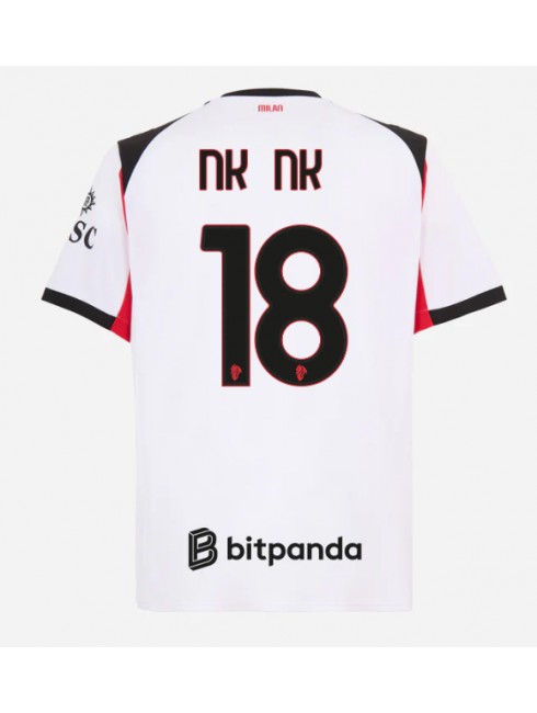 AC Milan Christopher Nkunku #18 Gostujuci Dres 2025-26 Kratak Rukavima AC Milan Christopher Nkunku #18 Gostujuci Dres 2025-26 Kratak Rukavima